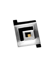 Load image into Gallery viewer, Silver unisex geometric ring
