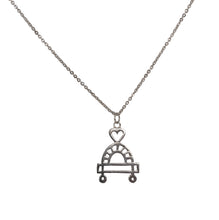 Load image into Gallery viewer, Silver fun pendant
