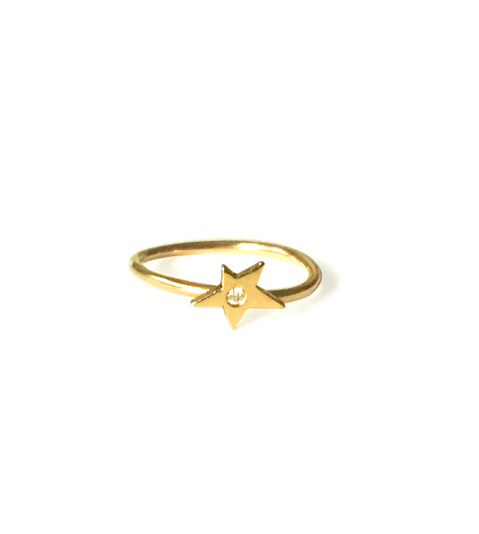 Rising Star gold & diamond ring